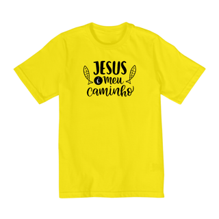 Nome do produto CAMISETA - JESUS É O CAMINHO (2 A 8)