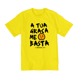 Nome do produto CAMISETA - TUA GRAÇA (INF 2 A 8)