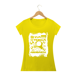 Nome do produto CAMISETA - EU VIM (BLQUALITY)