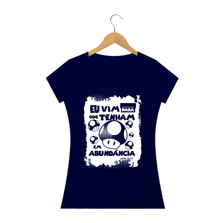 Nome do produto CAMISETA - EU VIM (BLQUALITY)