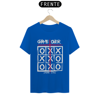Nome do produto CAMISETA - GAME OVER (QUALITY)