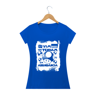 Nome do produto CAMISETA - EU VIM (BLQUALITY)