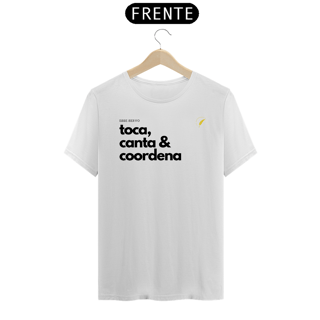 Nome do produto CAMISETA - ESSE SERVO TOCA, CANTA (QUALITY)