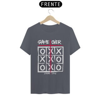 Nome do produto CAMISETA - GAME OVER (QUALITY)