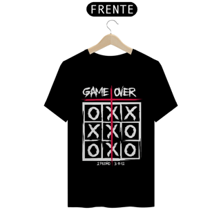Nome do produto CAMISETA - GAME OVER (QUALITYBK)