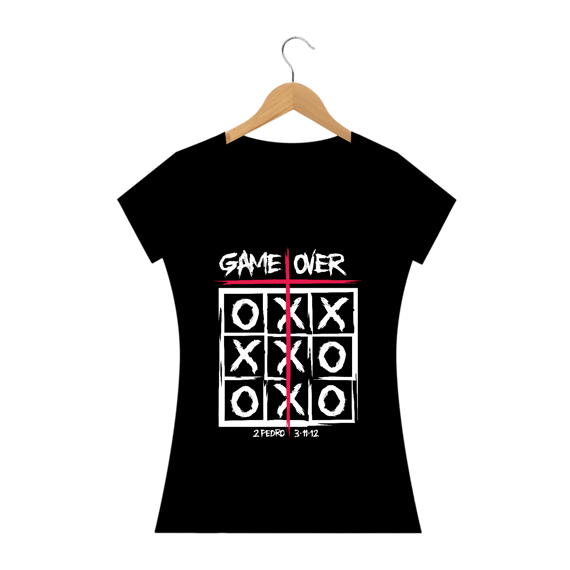 CAMISETA - GAME OVER (BLQUALITYBK)