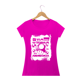 Nome do produto CAMISETA - EU VIM (BLQUALITY)