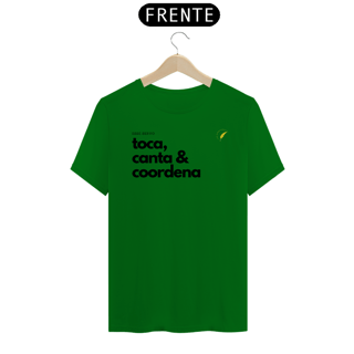 Nome do produto CAMISETA - ESSE SERVO TOCA, CANTA (QUALITY)