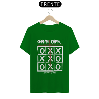 Nome do produto CAMISETA - GAME OVER (QUALITY)