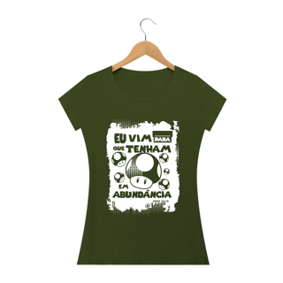 Nome do produto CAMISETA - EU VIM (BLQUALITY)