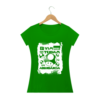 Nome do produto CAMISETA - EU VIM (BLQUALITY)