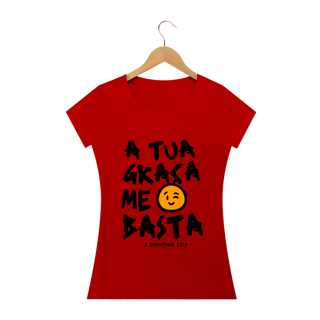 Nome do produto CAMISETA - TUA GRAÇA (BLQUALITY)