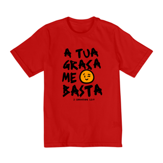 Nome do produto CAMISETA - TUA GRAÇA (INF 2 A 8)