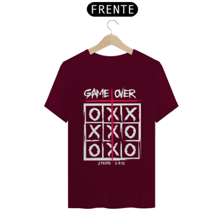 Nome do produto CAMISETA - GAME OVER (QUALITY)