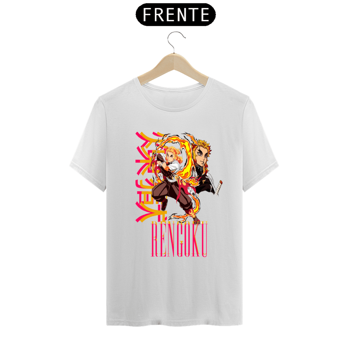 Nome do produto: Camiseta \'\'Rengoku\'\'