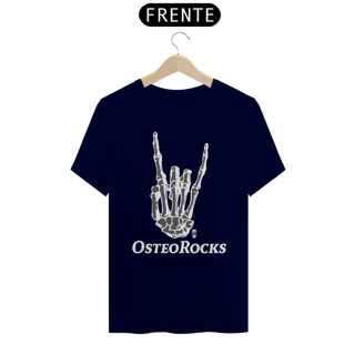 Nome do produto Camiseta StillSincero OsteoRocks - Osteopatia Rock