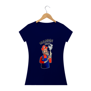 Nome do produto Camiseta Babylook Super Still Bros - Mamma Mia - StillSincero