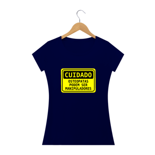 Nome do produto Camiseta Feminina Osteopatas Manipuladores