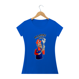 Nome do produto Camiseta Babylook Super Still Bros - Mamma Mia - StillSincero