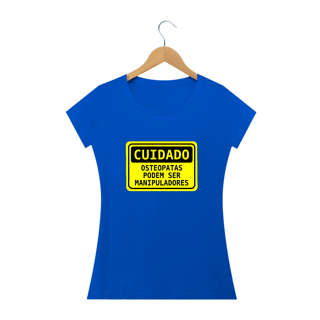 Nome do produto Camiseta Feminina Osteopatas Manipuladores