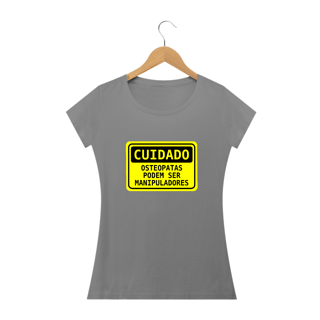 Nome do produto Camiseta Feminina Osteopatas Manipuladores
