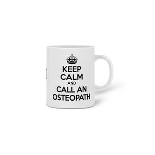 Nome do produto Caneca Osteopatia - Keep Calm and Call An Osteopath