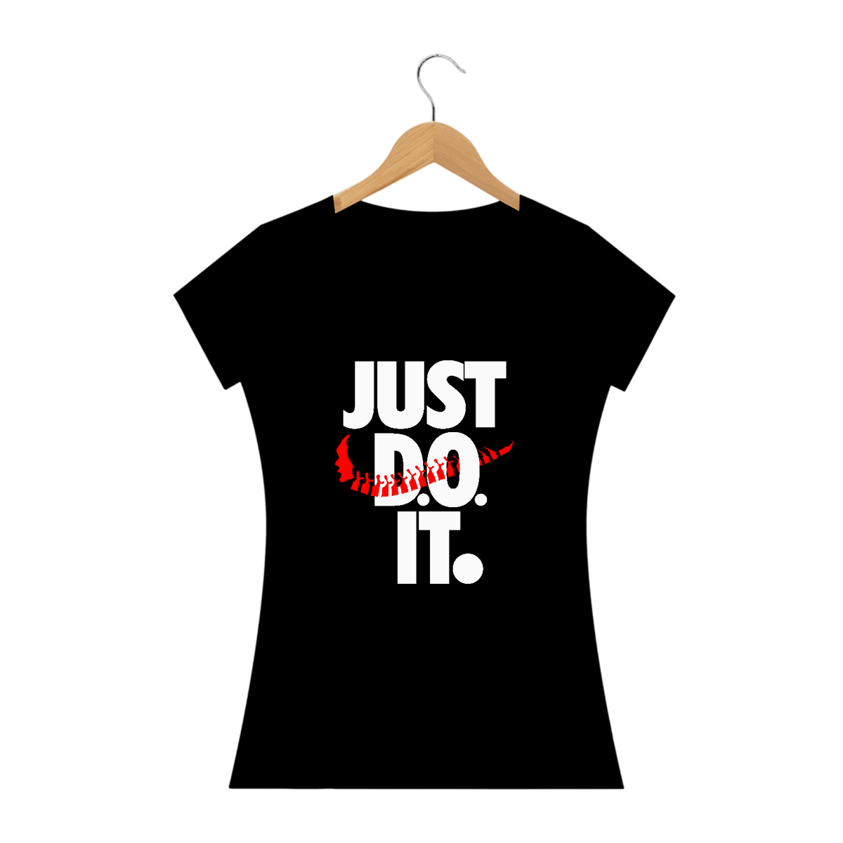 Nome do produto: Camiseta Babylook Just D. O. It (Doctor Osteopath) - Osteopatia