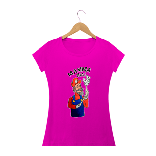 Nome do produto Camiseta Babylook Super Still Bros - Mamma Mia - StillSincero