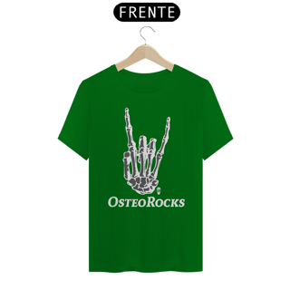 Nome do produto Camiseta StillSincero OsteoRocks - Osteopatia Rock
