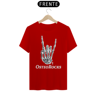 Nome do produto Camiseta StillSincero OsteoRocks - Osteopatia Rock
