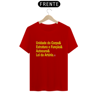 Nome do produto Camiseta Estrutura Osteopatia - StillSincero