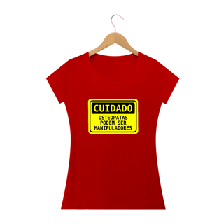 Nome do produto Camiseta Feminina Osteopatas Manipuladores