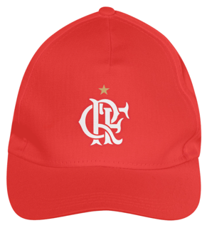 Nome do produto Boné do flamengo com as siglas do clube de regatas.