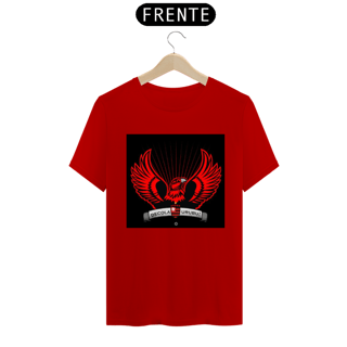 Nome do produto Camisa com a imagem do urubu com as asas abertas.