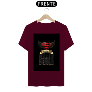 Nome do produto Logo da nacao rubro negra, varias cores, e alta qualidade da camisa.