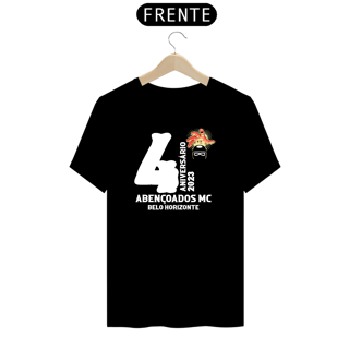 Camiseta 4 Niver Abençoados MC BH - Preta
