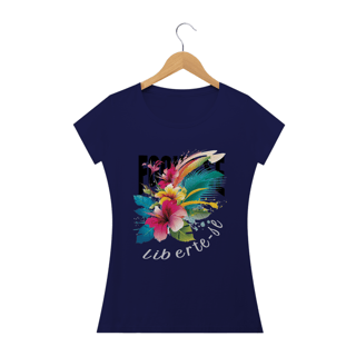 Nome do produto Camisa Floral Liberte-se.