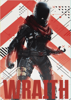 Nome do produto Poster apex legends wraith main 