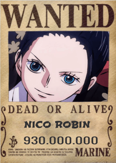 Nome do produto POSTER ONE PIECE NICO ROBIN