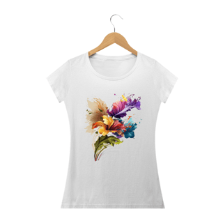Nome do produto Camisa Baby Long Floral