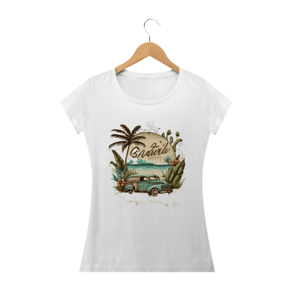 Camisa Baby Look Verão