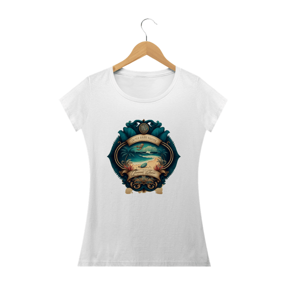 Camisa Baby Look Verão
