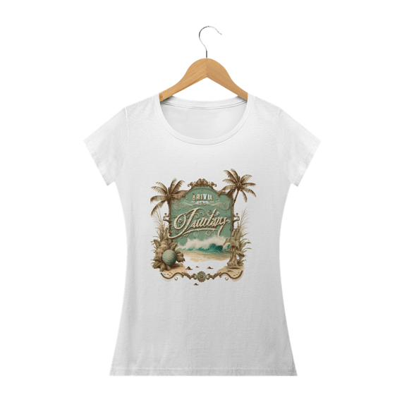 Camisa Baby Look Verão