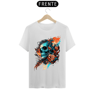 Nome do produto Camisa caveira floral