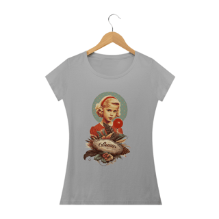 Nome do produto Camisa Baby Look Verão vintage
