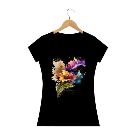 Camisa Baby Long Floral