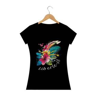 Nome do produto Camisa Floral Liberte-se.