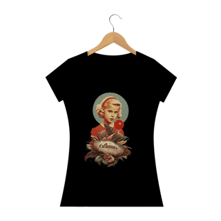 Nome do produto Camisa Baby Look Verão vintage