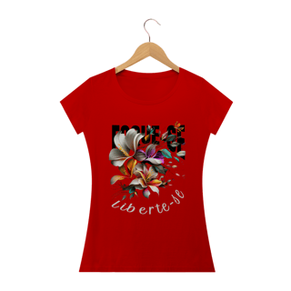 Nome do produto Camisa Floral- Liberte-se.