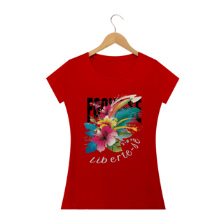 Nome do produto Camisa Floral Liberte-se.